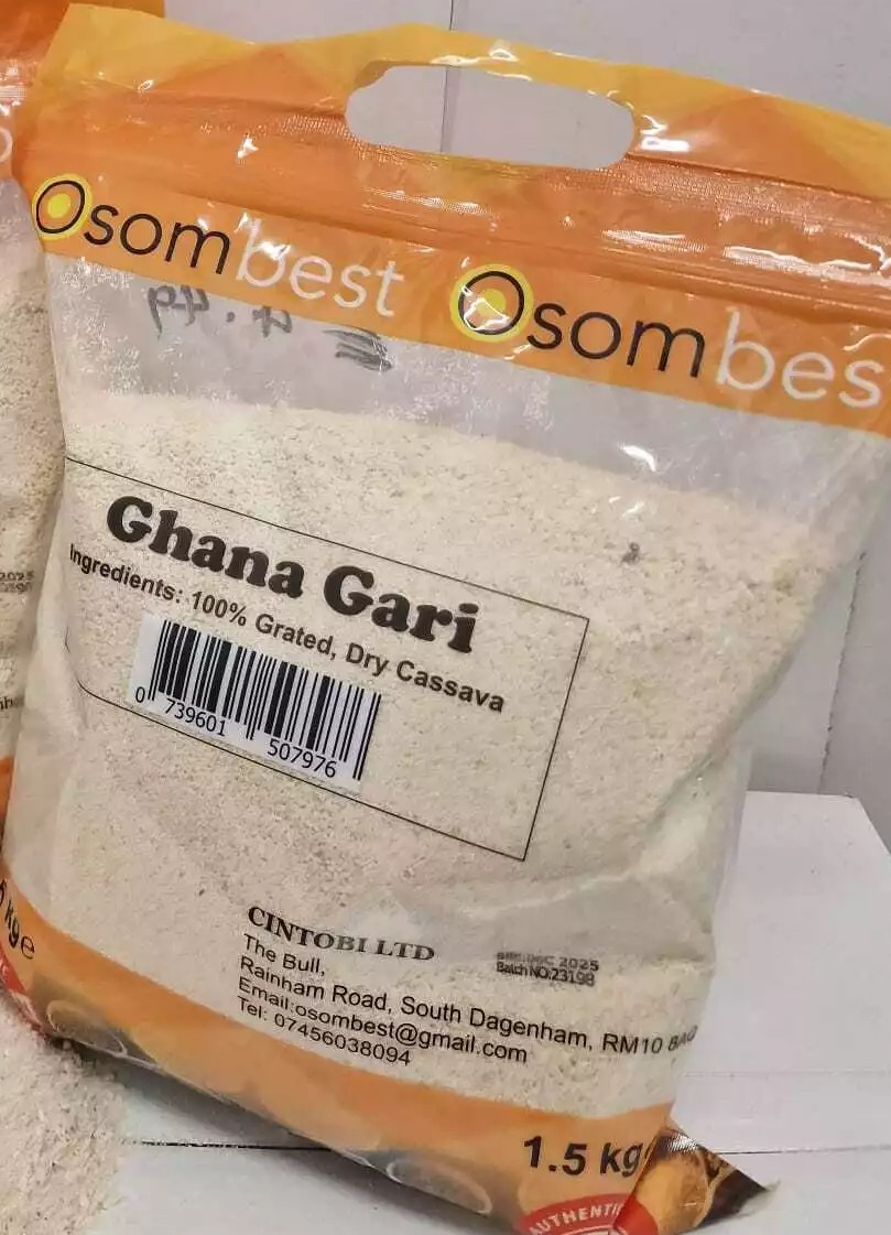 Osombest-White Ghana Garri-4kg
