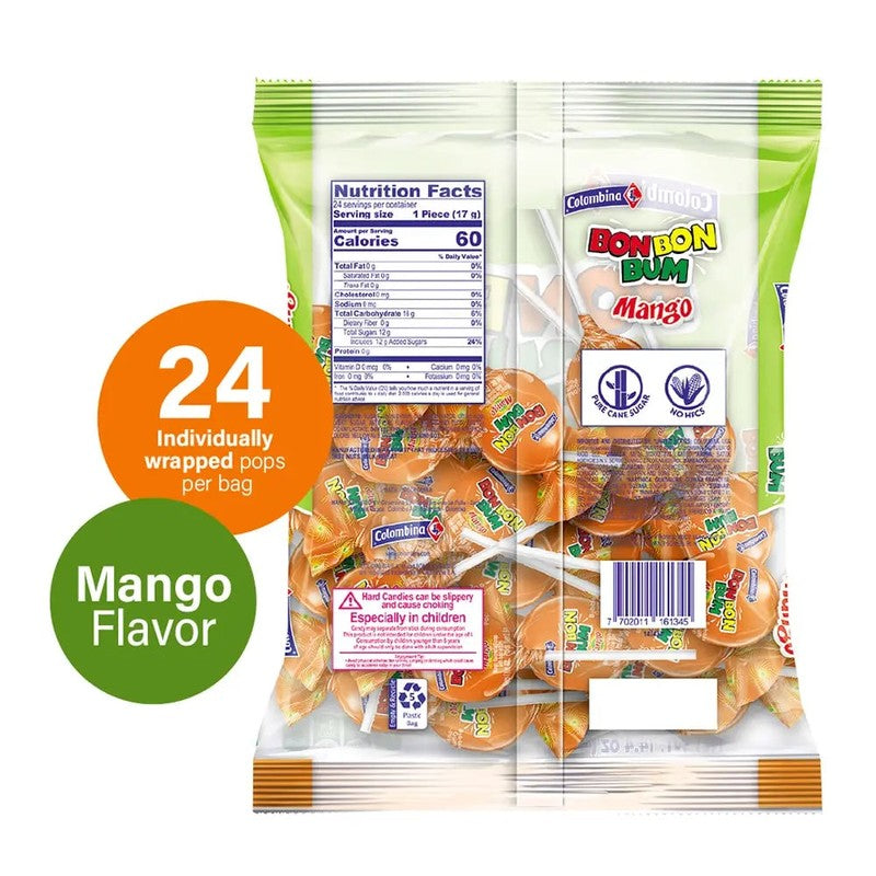 Bon Bon Bum Mangoe Lollipop Pack