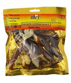 Africa Finest Smoked Catfish Fillet 100g