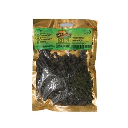 African Sun  Dried Iru x 100g