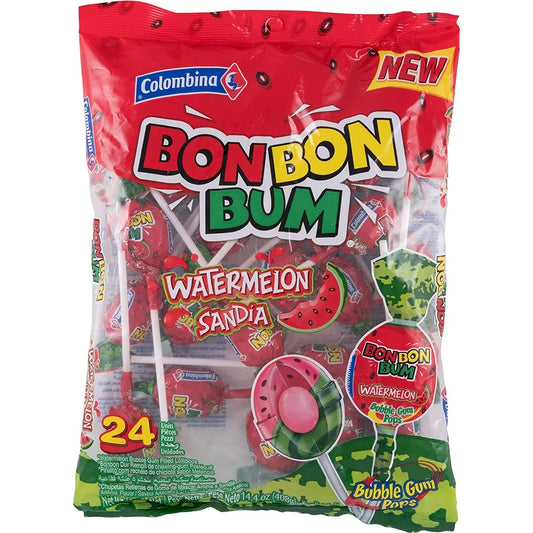 Bon Bon-B Watermelon Lollipops