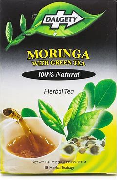 Dalgety Moringa Tea with Green Tea-40g