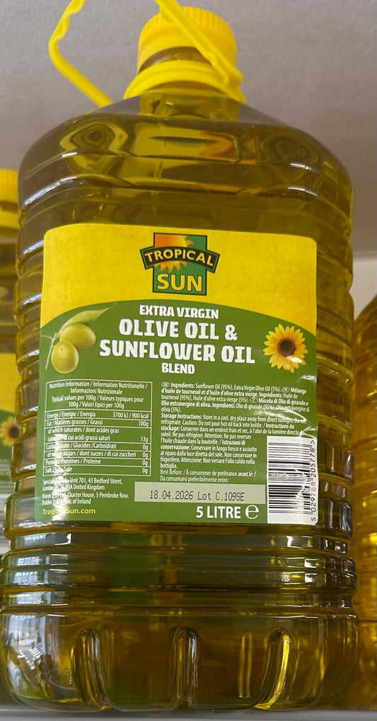 Olive & Sunflower Oil Blend-5ltrs-TS