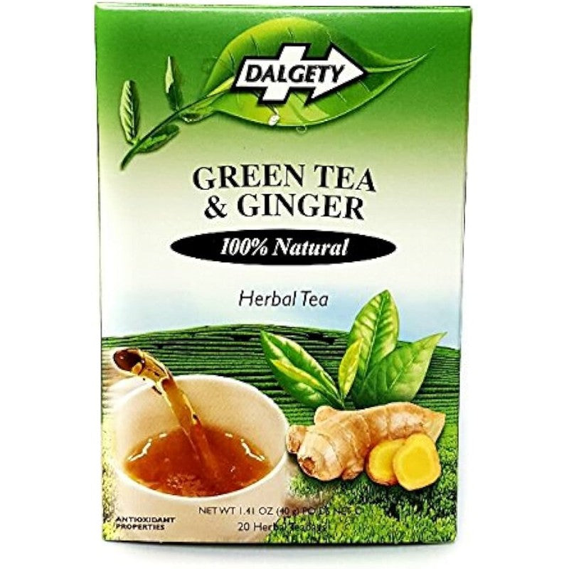 Dalgety Green Tea with Ginger 40g