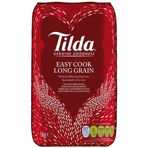 Tilda Easy Cook Long Grain Rice 5kg