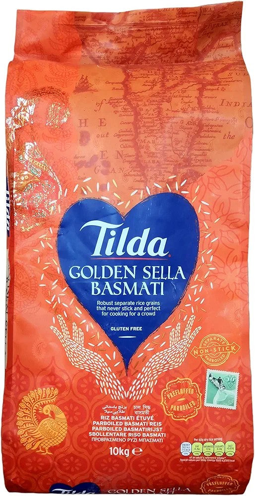 Tilda Golden Sella Basmati Rice-10kg