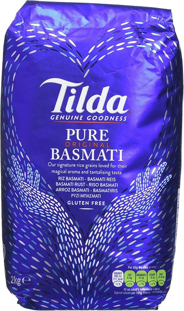 Tilda Pure Basmati Rice-2kg