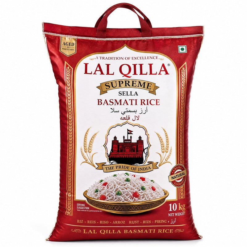 Lal Quilla Supreme Sella Basmati Rice 10kg