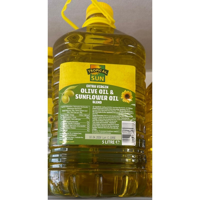 Olive & Sunflower Oil Blend-5ltrs-TS
