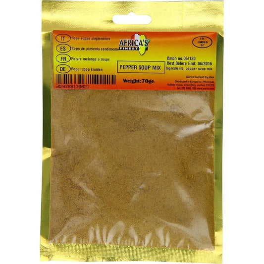 Africa s Finest Pepper Soup Mix 70G