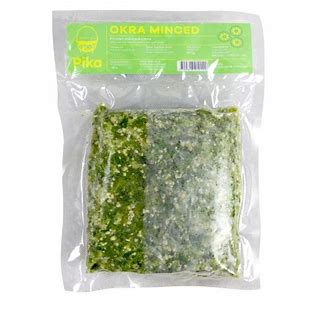 Frozen-Okro-Minced-PIKA - 500g