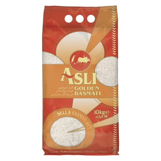 Asli Golden Sella Basmati Rice 10kg