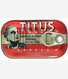 Titus-Sardine-125g