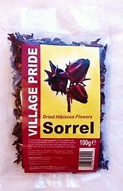 Sorrel(Zobo, Hibiscus Flower)-100g